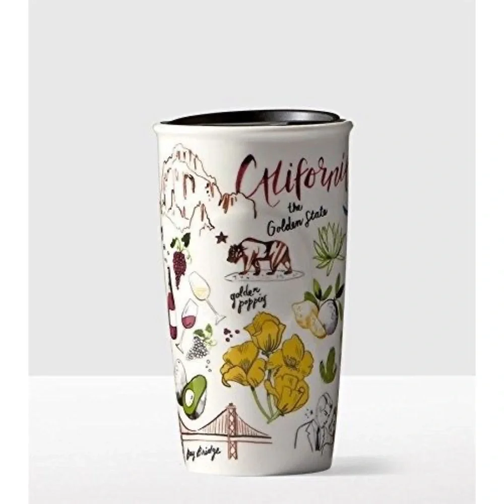 Starbucks 2016 California Collectors 10oz Ceramic Tumbler